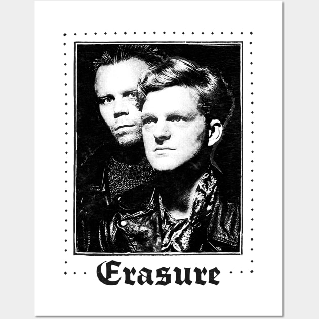 Erasure ------ 80s Retro Design Wall Art by DankFutura